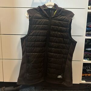 Flag Nor Fail Hooded thin puffer vest